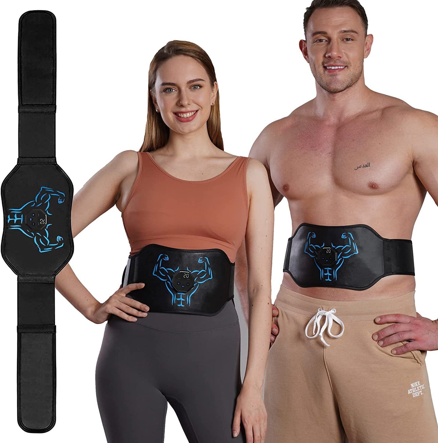Abdominal Muscle EMS Trainer and Massage Belt